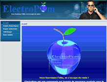 Tablet Screenshot of electropom.com